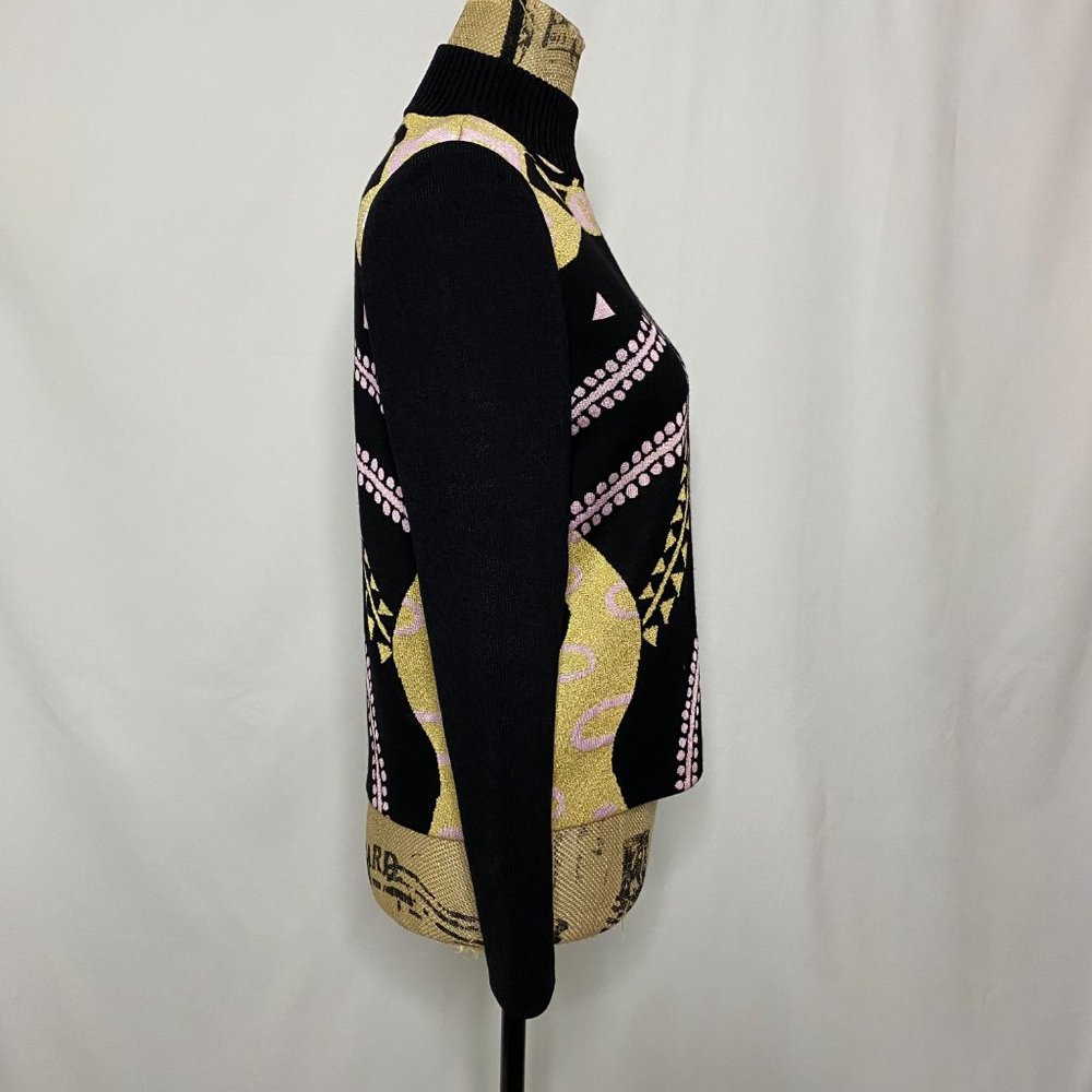 St. John Collection Wool Knit Pullover Turtleneck… - image 5